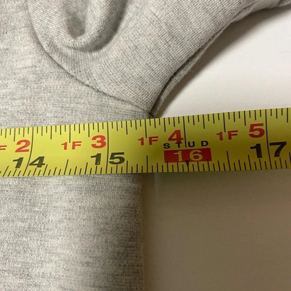 Polo Ralph Lauren Girls Heather Gray Shift Dress Size L 12-14 EUC Flutter Sleeve